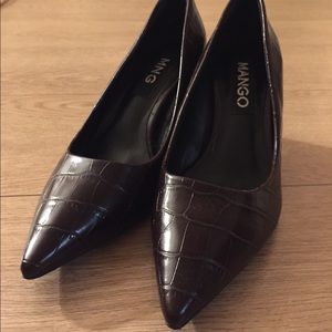 Mango stiletto shoes size 5.5